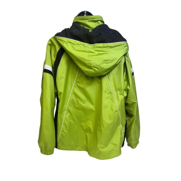 SJB! Active Reversible Women's Warm Heavy Winter Coat Removable Hood X-Large - Picture 6 of 12